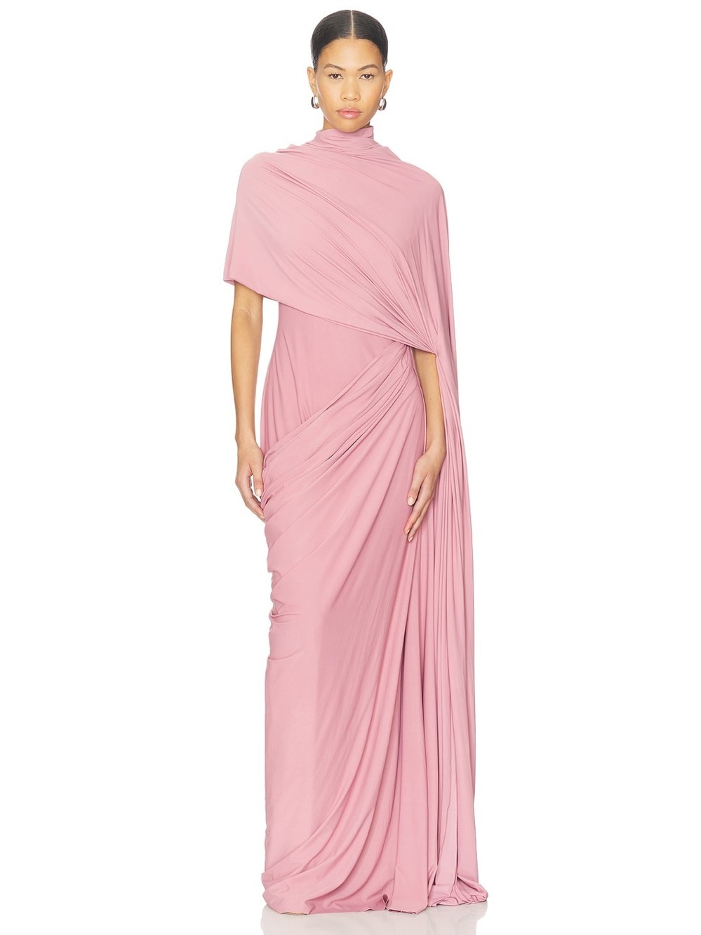 DEME by Gabriella Convertible Draped Maxi Gown - NWT Small - REVOLVE Retail $480